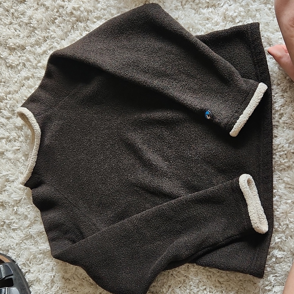 Kuhl Brown Cozy Mockneck Pullover
